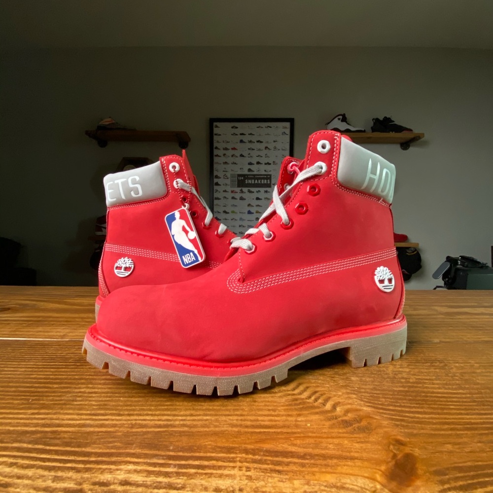 Timberland x NBA 6” Premium Boot “Houston Rockets”